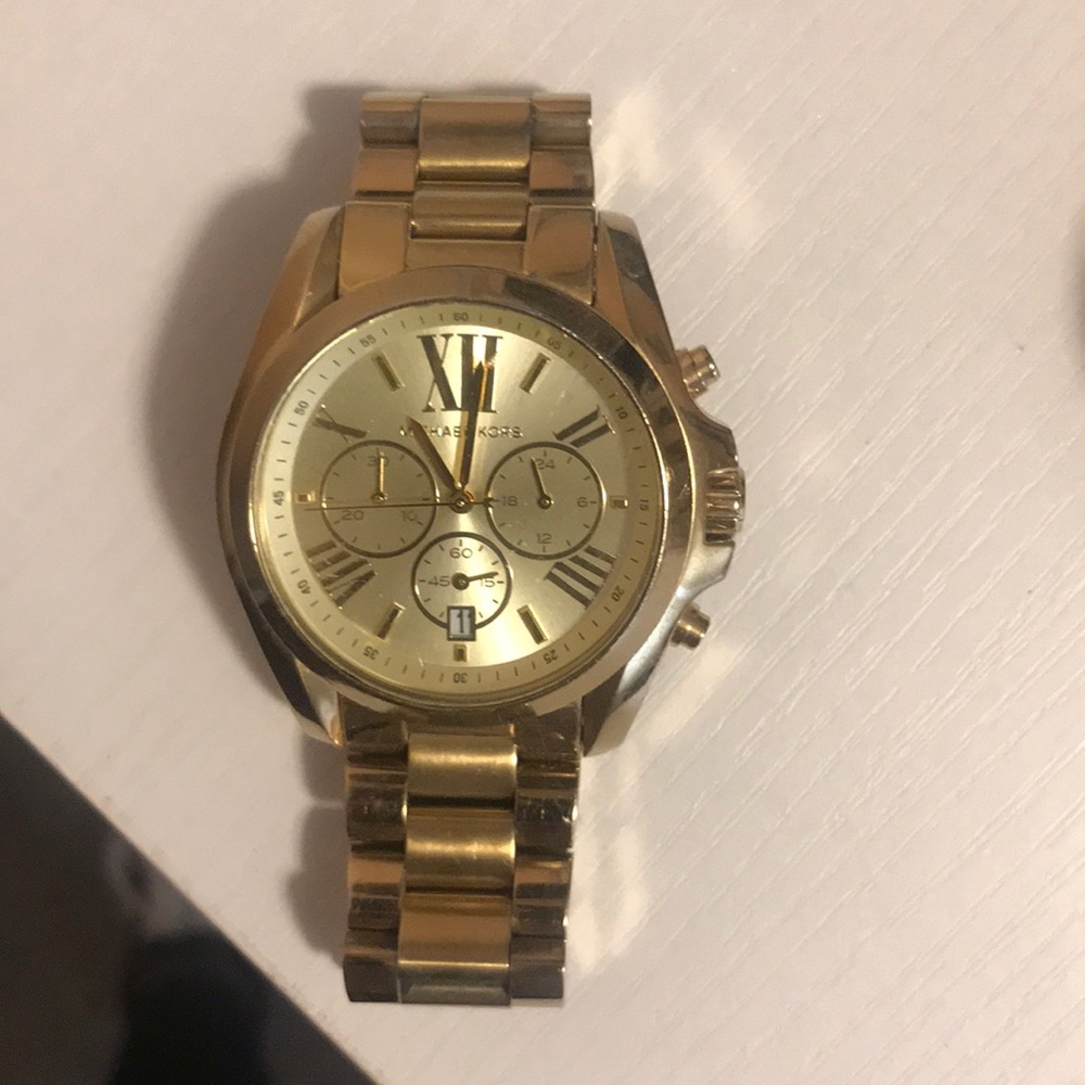 MK Gold Watch